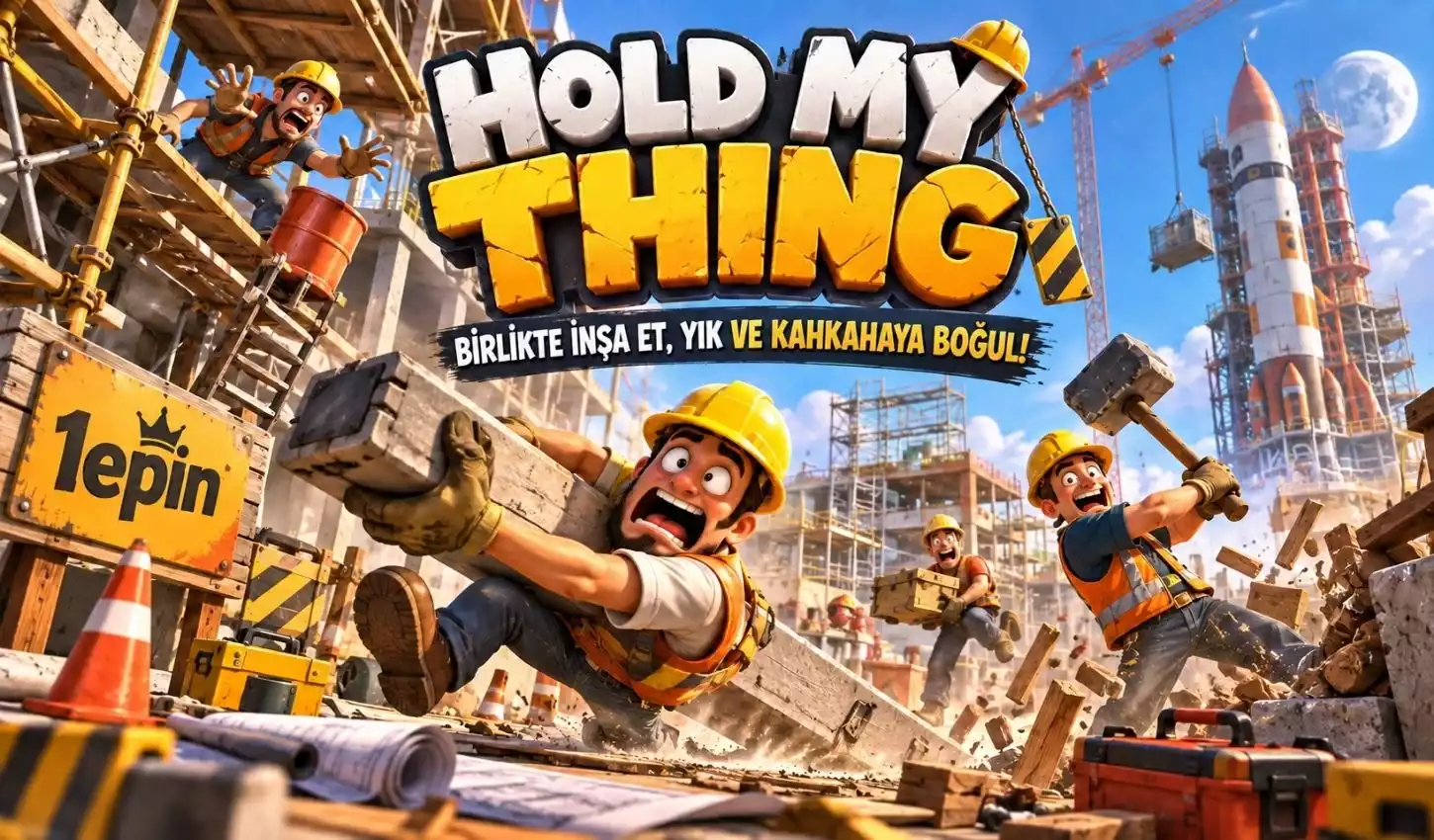 Hold My Thing Geliyor! Arkada�lar�nla �n�aat Yaparken Kahkahaya Bo�ulmaya Haz�r Ol!