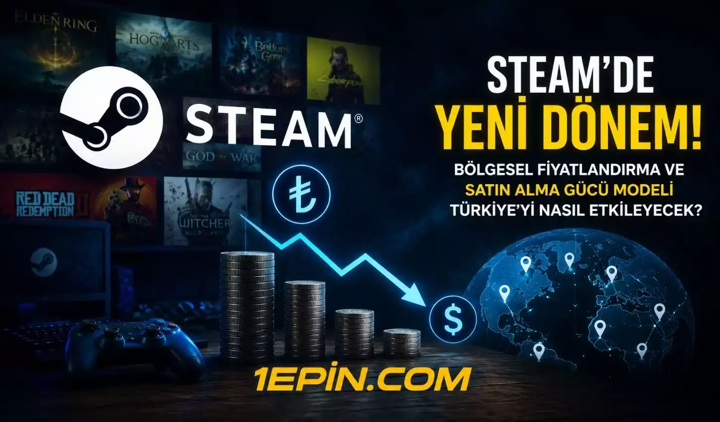 Steam T�rkiye�de Oyun Fiyatlar� D��ecek mi? B�lgesel Fiyatland�rmada Yeni D�nem