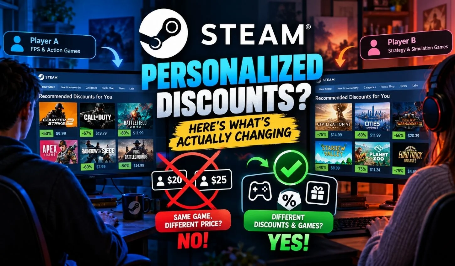 Is Steam Introducing Personalized Discounts? Steam�s New System Explained