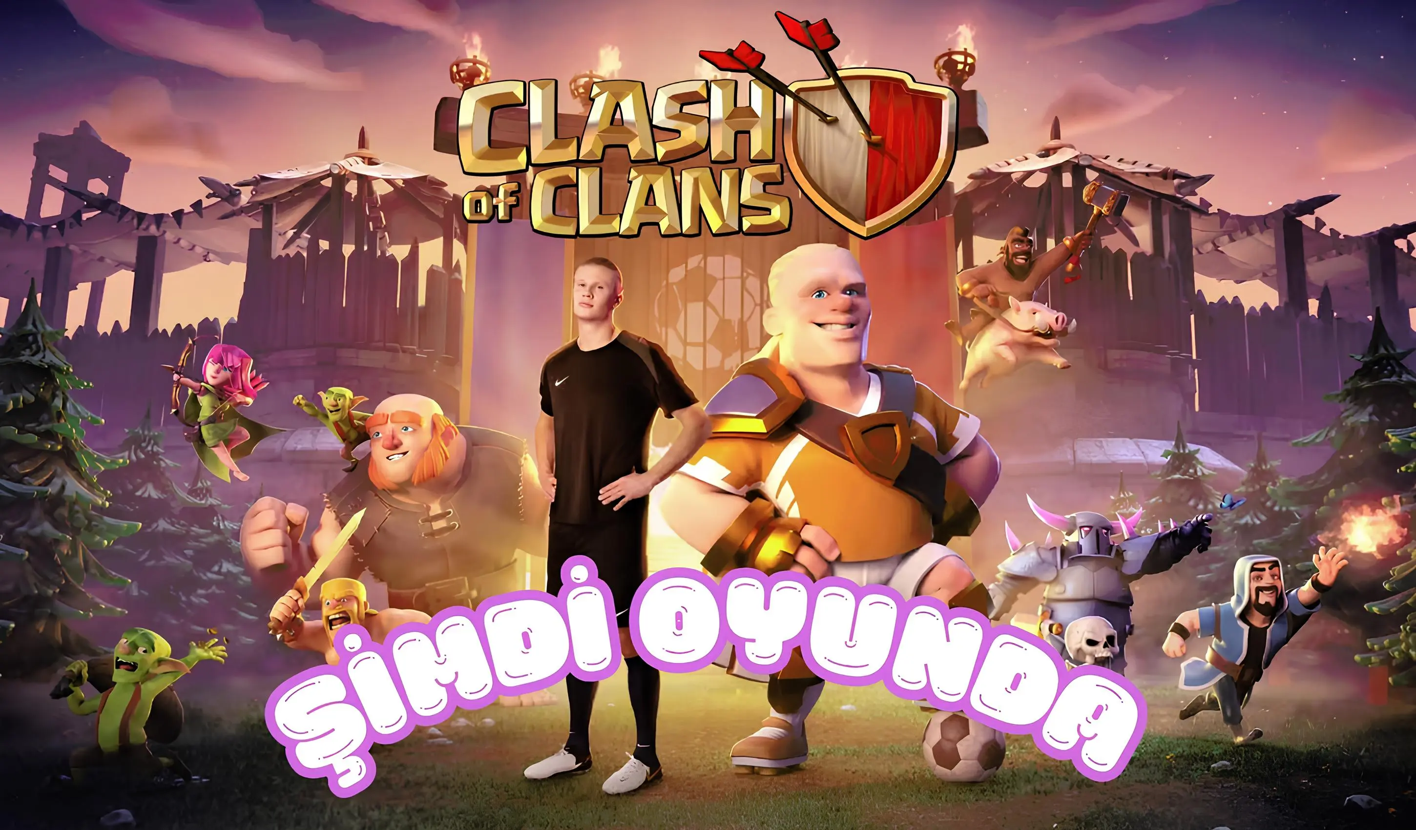 Clash of Clans'a Dev Sponsorluk: Haaland Klan'a Katılıyor! Clash of Clans'a Dev Sponsorluk: Haaland Klan'a Katılıyor!