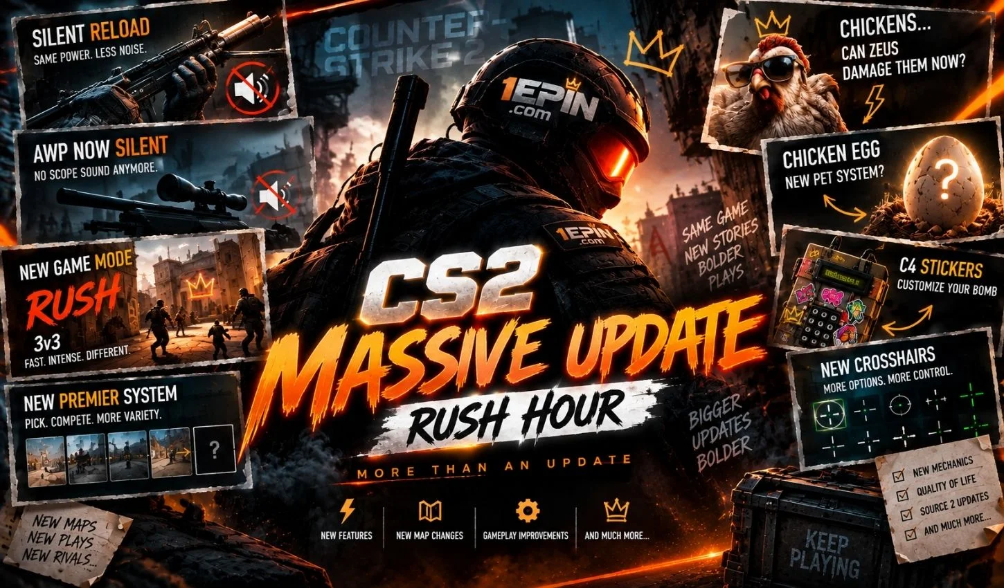 CS2 Rush Hour Update: All New Features, Changes & Possible Pet System