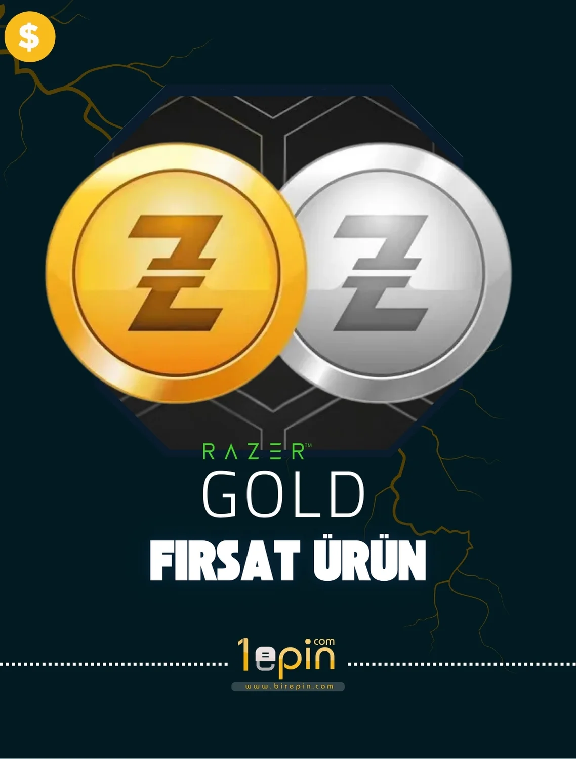 ( FIRSAT RN )  Razer Gold 100 USD
