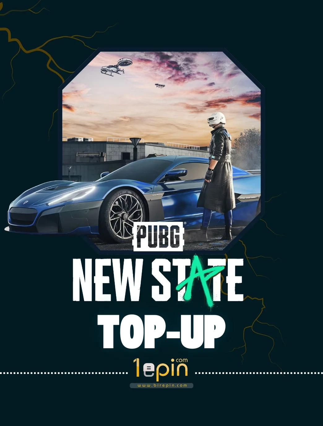 Pubg New State 30000 + 5000 NC