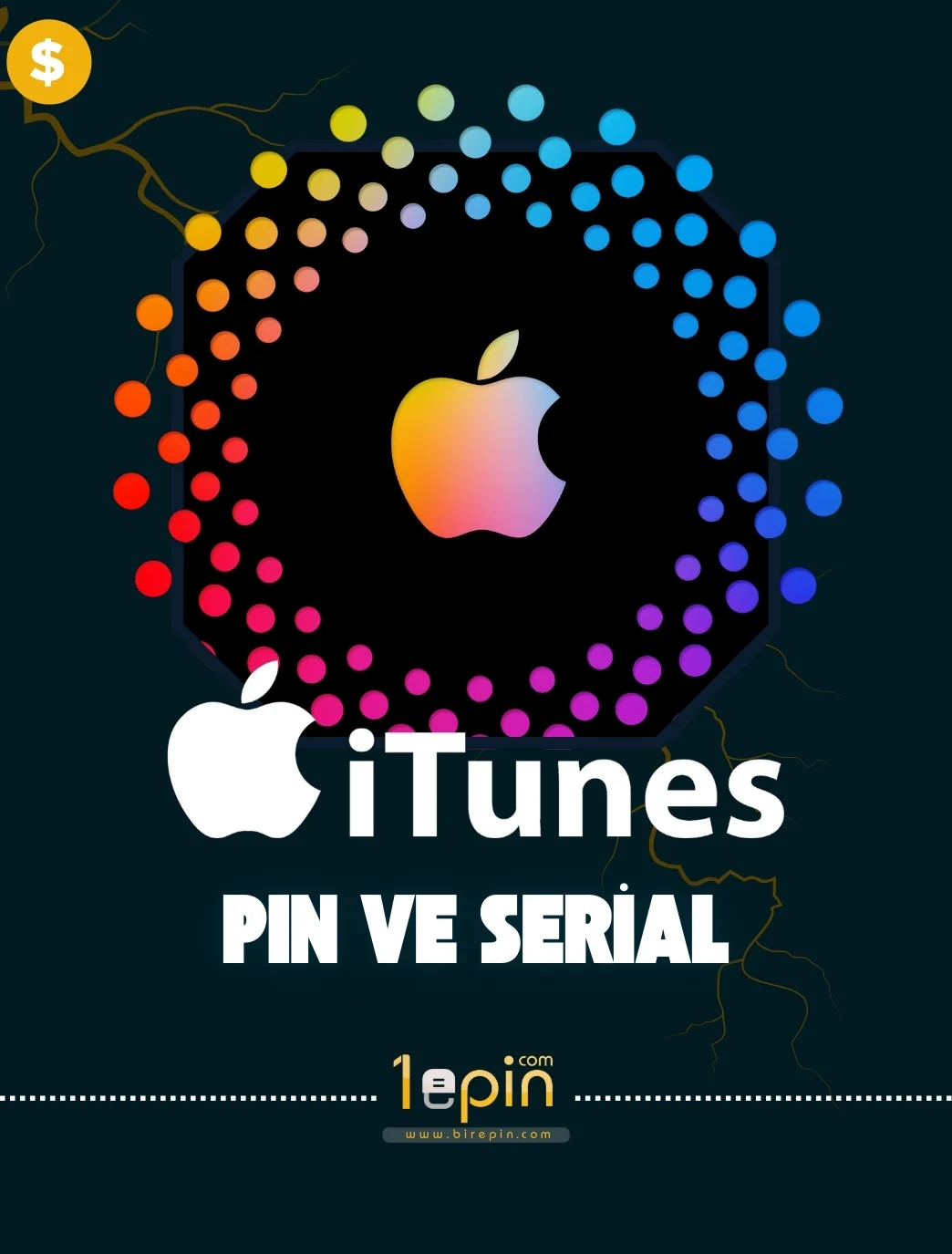 (Pin + Serial) iTunes Apple Store 25 USD