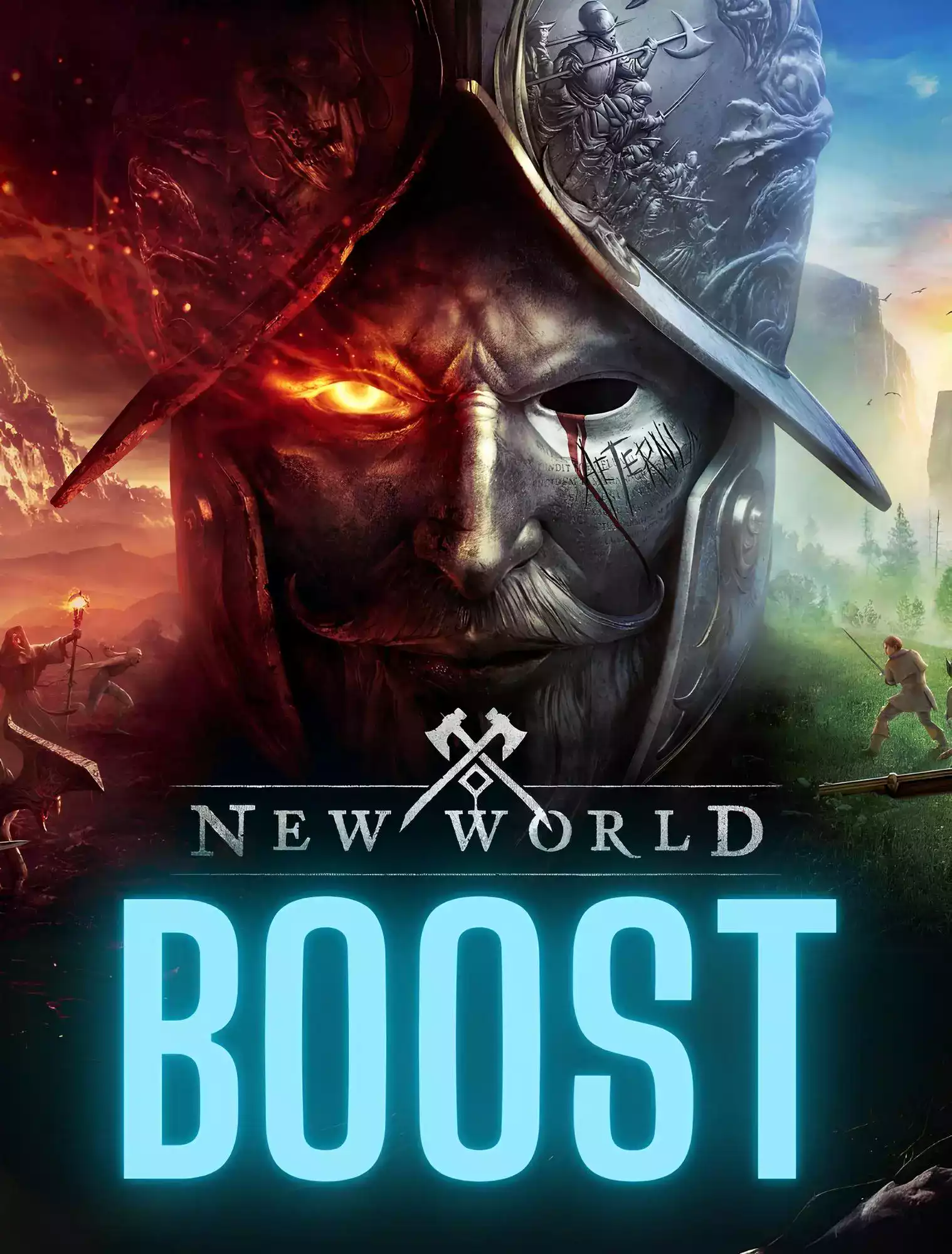 New World 1-250 Riding Leveling Boost