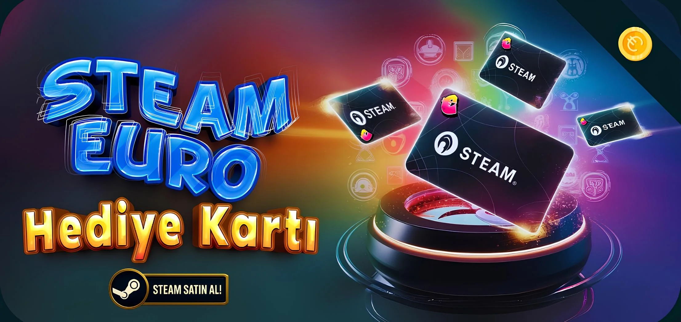 Steam Euro Gift card